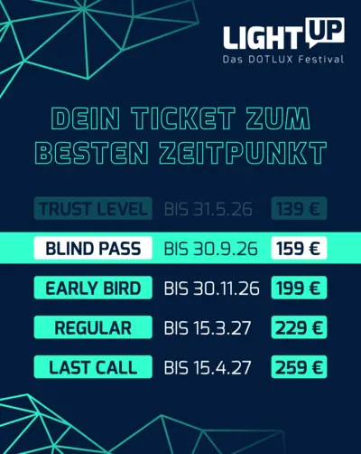 Ticketpreise LightUp Festival